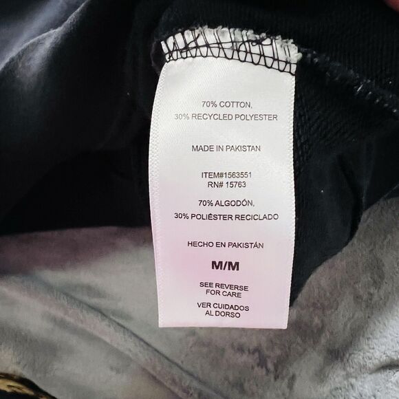 Champion Men’s Crew Neck French Terry Sweatshirt Black Medium Long Sleeve - Picture 9 of 11